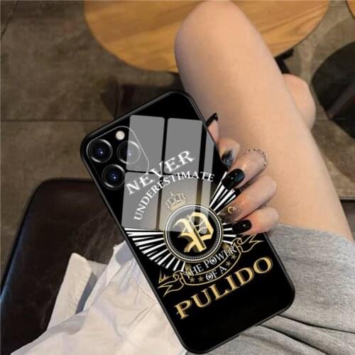 Pulido Phone Case Glass Phone Case For iphone 12 11 Pro Max XS XR X 8 7 Plus SE2 Case