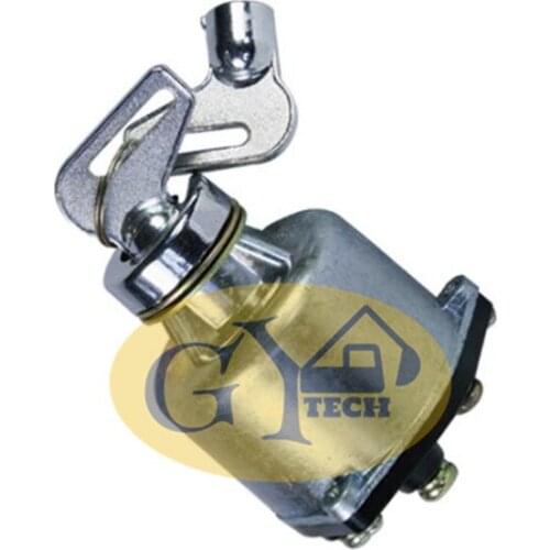 Pipe shape ignition switch for Daewoo Doosan Excavator Key Switch replacement 007ss-54-3 SS113