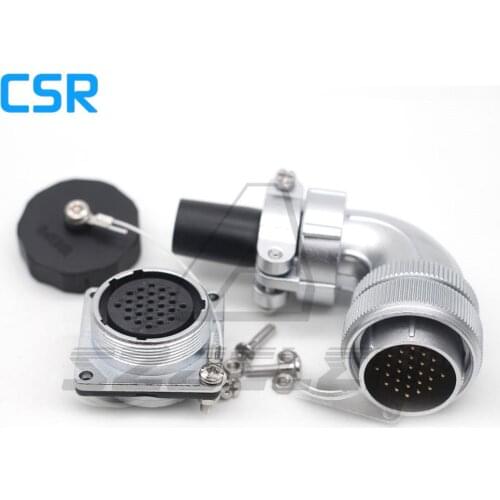 WEIPU WS28 26pin Waterproof Industrial Power Cable Connector IP67,26Pin Male Plug Female Socket for Medical with solid quality