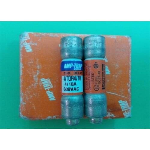 Free shipping 5pcs ATQR 4/10 AMP TRAP 10X38 faray ceramic fuse 0.4A delay