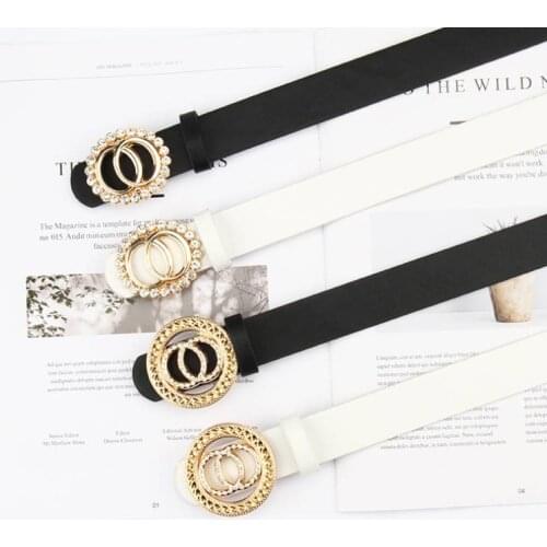 Designer belts for women high quality ladies jeans belt with luxury brand strap dress waistband