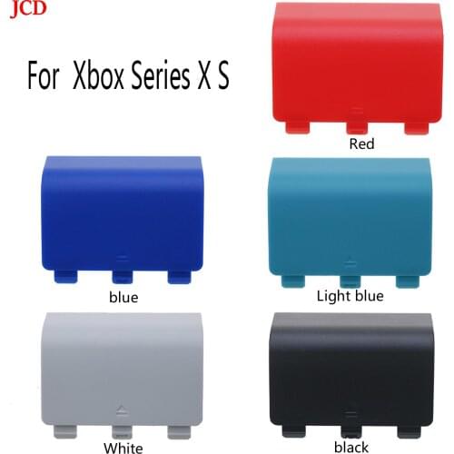 JCD 1 Pcs Tapa De Batería Trasera, Funda Protectora De Repuesto Para Xbox Series X S, Accesorios De Controlador Inalámbrico