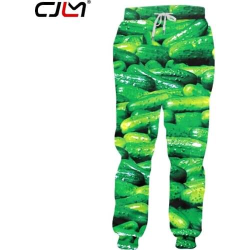 CJLM Man Spring 3D Printed Magic Muchroom Green Jogger Pants Lovely Oversized 5XL Clothing Mens Winter Sweatpants