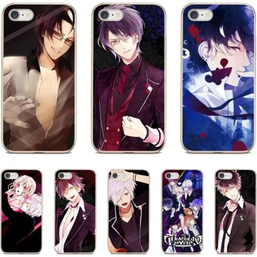 For Xiaomi poco X3 nfc F2 Pro M3 Mi 5X 6X Max Mix 1 2 2S 3 Mi5 Mi6 Mi3 Mi4 Soft Silicone Case Diabolik-Lovers-Japan-Anime