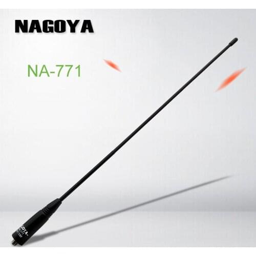 2019 New Nagoya NA-771 Antenna for BaoFeng UV-9R Walkie Talkie UHF VHF Two Way Radio Antenna SMA Female BAOFENG Accessories