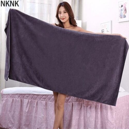 100x200cm towel luxury super absorbent and quick-drying super large bath towel-super soft hotel bath towel to wear bath towel