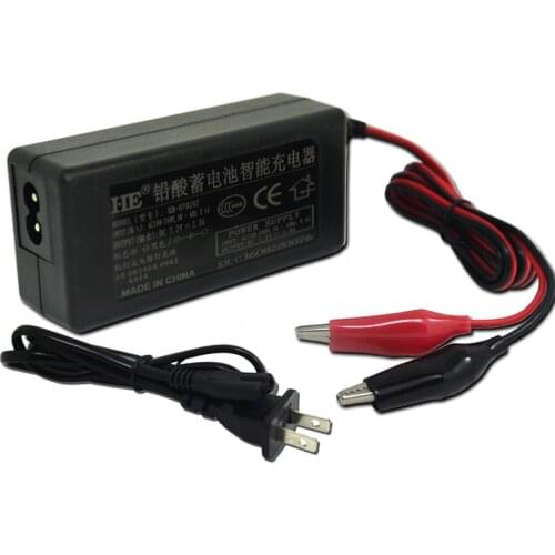 EU/US 6V Charger DC7.2V 2A Lead Acid Battery Charger Power Charging Adapter Smart Charger For 6V 4AH 4.5AH 5AH 7AH 10AH 12AH