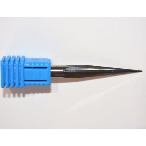 6mm*8degree*R0.5*70L,Freeshipping CNC solid carbide End Mill,woodworking router bit,taper ball nose milling cutter,relief tool