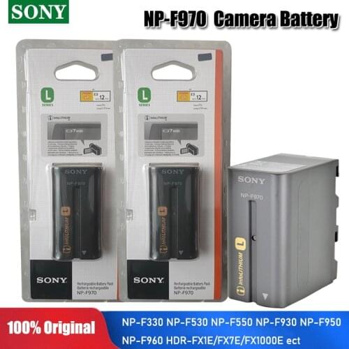 100% Original Sony NP-F970 NP F970 NPF970 Battery F930 F950 F960 F770 F570 CCD-RV100 TRV58 DCR-TRV110K RV100 TRV58 DSR-PD150P