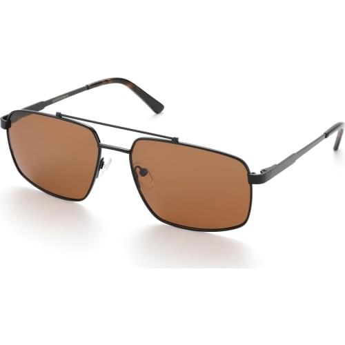 Eyedventure Mens Retro Rectangular Sunglasses, Womens Wide Square Sun Glasses, Rx Shades, Polarized UV400 Protection