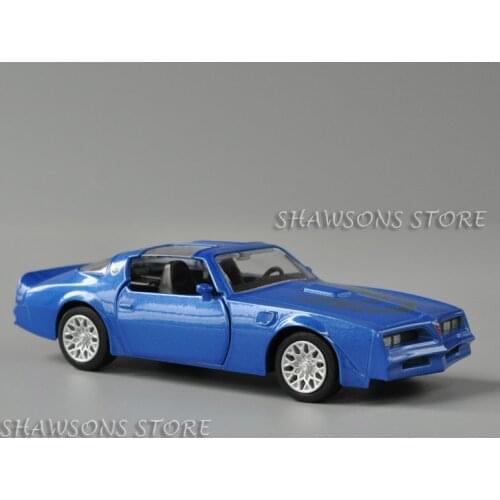 Makeda 1:36 Scale Diecast Car Model 1978 Pontiac Firebird Miniature Replica Pull Back Toy