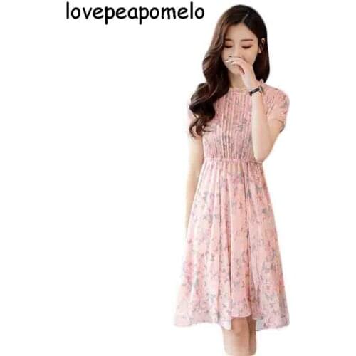 Lovepeapomelo Pink Summer Dresses
