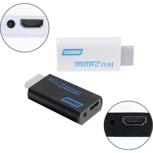 WII To HDMI Converter Adapter Full HD 1080P Converter Video Cable HDTV For PC NTSC, 576i 3.5mm Audio Support 480i, PAL 480p B3N4