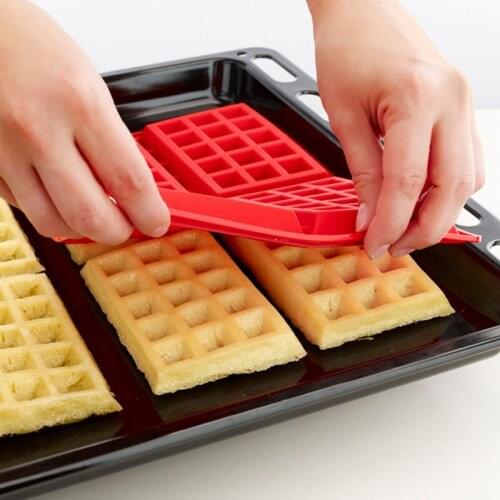 Waffle mold DIY silicone cake mold model square waffle mold making accessories childrens hot cooking tools