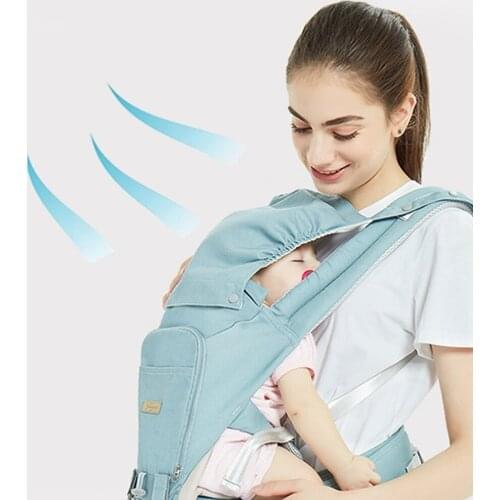 Baby Carrier Infant Kid Baby Hipseat Sling Front Facing Kangaroo Baby Wrap Carrier for Baby Travel 0-36 Months