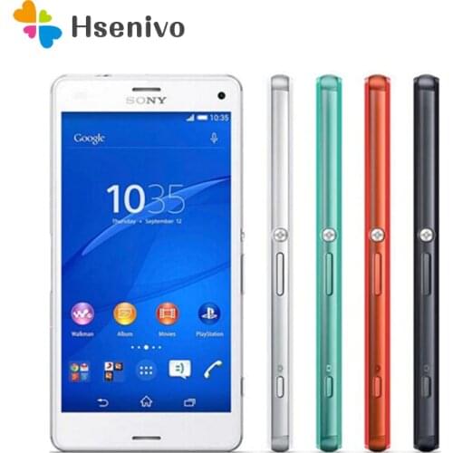 Sony Xperia Z3 Compact Refurbished-Original D5803 GSM 4G LTE Android Cell Phone Quad-Core 2GB RAM 16GB ROM 4.6 WIFI GPS phone