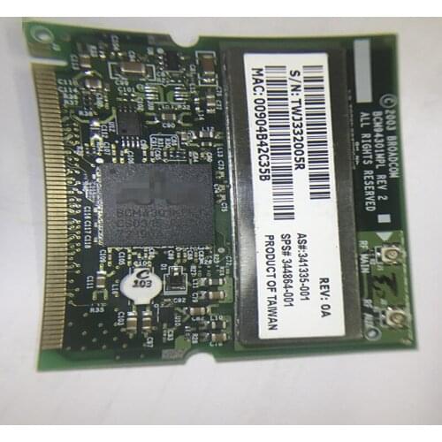 TWJ332005R BCM94301MPL REV 2 HP BROADCOM 802.11B WL-352BQ V 00 WIFI module QDS-BRCM1002-Hnew