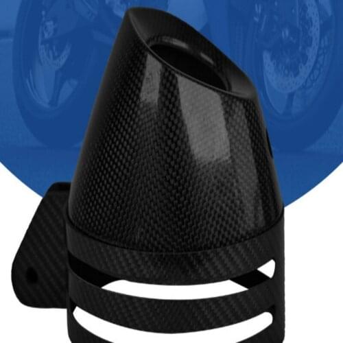 For Automobile Motorcycle Generic Parts Modified Carbon Fiber Tail Throat Processing Custom Exhaust Pipe