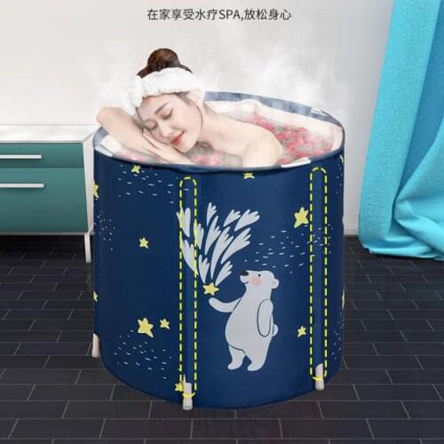 Bath Bucket Adult Foldable Bath Bucket Household Full Body Bath Tub Bidet Adult Child Artifact Xn