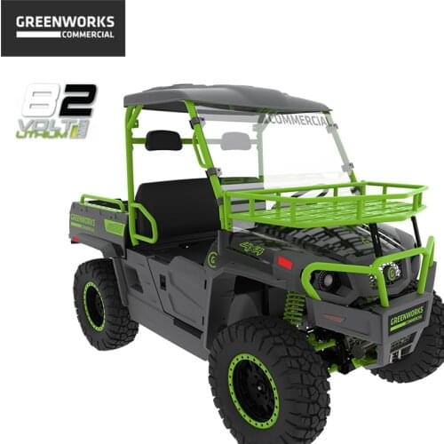 Greenworks New All Terrain Adaptation Multi-Function Off-Road Vehicle 82V Lithium Battery Driven Utility Vehicle Transport Car