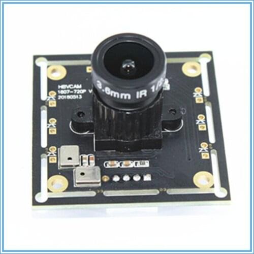1 Megapixel camera module face recognition Hd 720p QR code scanning UVC protocol USB drive free