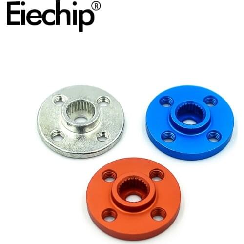 1pcs 25T small disc standard Metal Steering Gear Disc Stent Servo Arm Round,Used for MG995 MG996R Rc Servos Robot