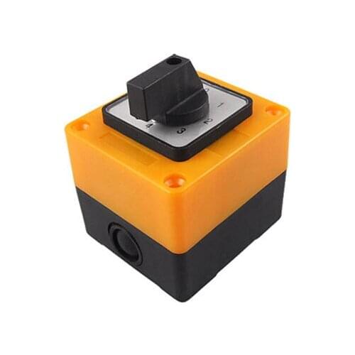 1 Pc Electric 2 Poles Ui 500V Ith 10A Rotary 5 Position Changeover Switch