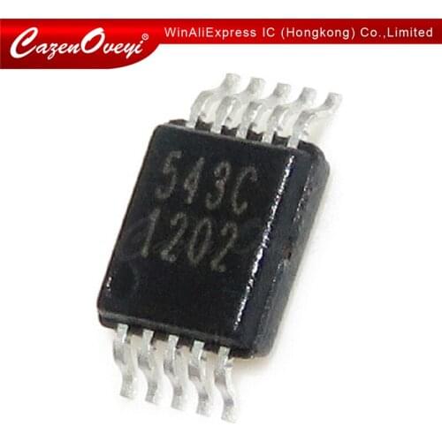 10pcs/lot CS5343-CZZR CS5343 543C MSOP-10 In Stock