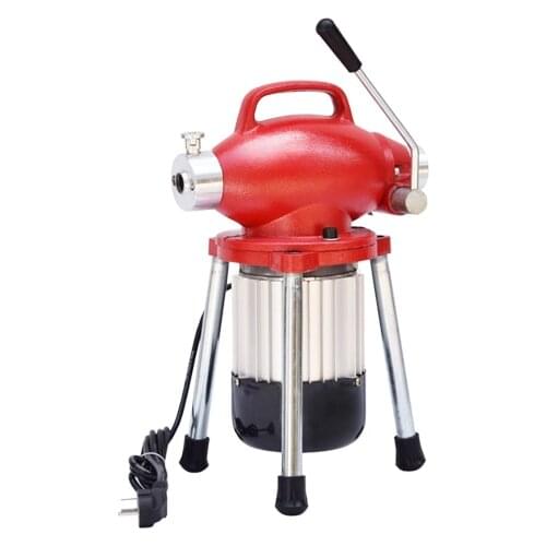 Automatic Pipe Dredge Machine 220V Pipe Dredging Sewer Tools Professional Clear Toilet Blockage Drain Cleaning Machine