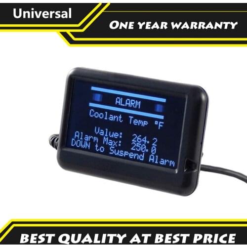 UltraGauge Automotive OBD2 Car OBD Scanner Code Reader Gauges & Mileage Calculator Vertical Mount Bike