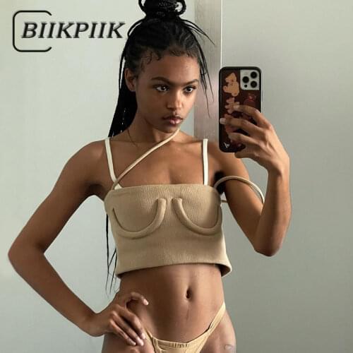 Женские укороченные топы BIIKPIIK China At AliExpress