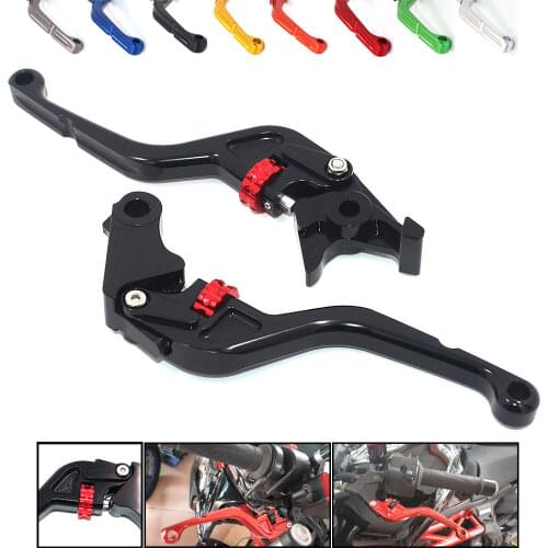 BJMOTO Motorcycle Adjuster Brakes Levers CNC Short Brake Clutch Lever For CFMOTO 650nk 2017