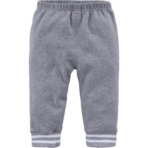 Fashion Sports Pants Boys Striped Girls Leggings Spring Autumn Clothing Candy Cotton Trouser Children Kid Legging Dropshipping