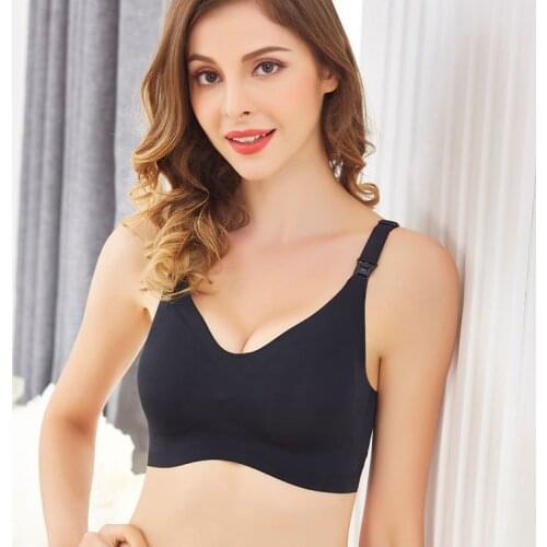 Sexy Seamless bra Push Up Maternity Nursing Bra Bralette Bras for Pregant Women Breastfeeding Comfort Underwear soutien gorge