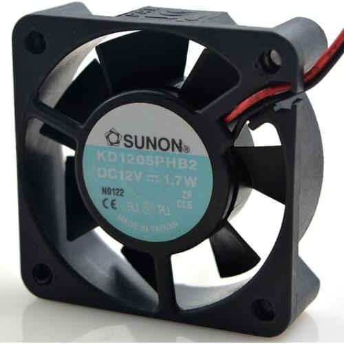 FOR SUNNON built-in KD1205PHB2 12V 1.7W 5015 inverter case fan industrial fan