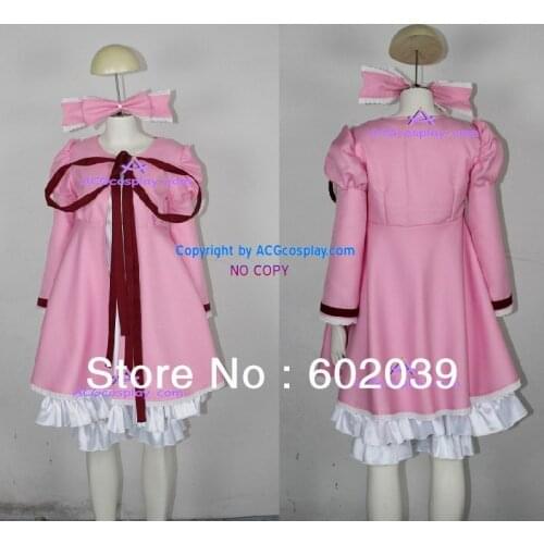 Rozen Maiden Hinaichigo Strawberry Doll Cosplay Costume GOOD quality ACGcosplay include hair ornament