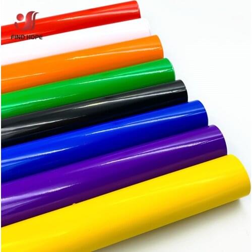 Self Adhesive Craft Glossy Permanent Vinyl Design Sticker Lettering Film Car Cup Window Decal for Cricut Cameo DIY 30*25cm/100cm