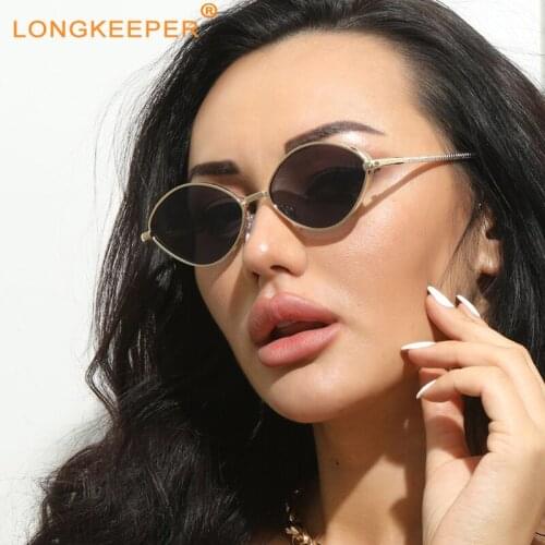 Small Vintage Cat Eye Sunglasses Women Sexy Gold Black Sun Glasses Female Ladies 2021 Retro Sunglass UV Protection gafas de sol