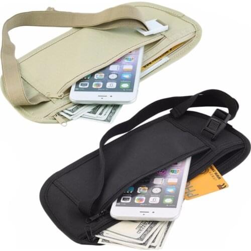 Running Bag Waist Pouch Belt Sport Belt Mobile Phone Gym Sport Bag Hidden Wallet Passport Money Running Jogging Bag