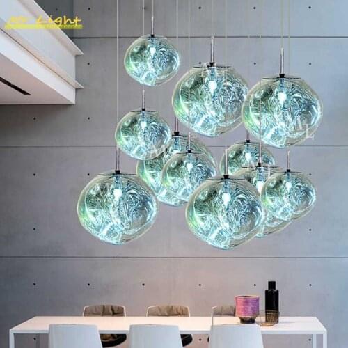 Modern Design LED Pendant Lights Cafe Bar PVC Pendant Lamp Villa Duplex Apartment Kitchen Hanging Lamps Indoor Decor Luminaries