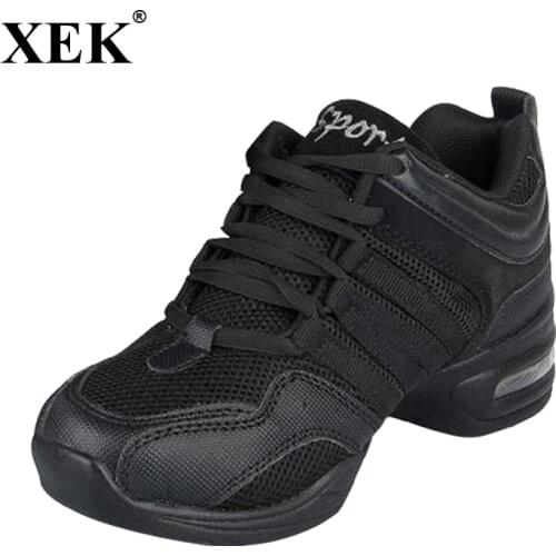 New 2020 Dance Shoes For Girls Sports Soft Outsole Breath women Practice Shoes Modern Jazz Dance Shoes Sneakers free gift