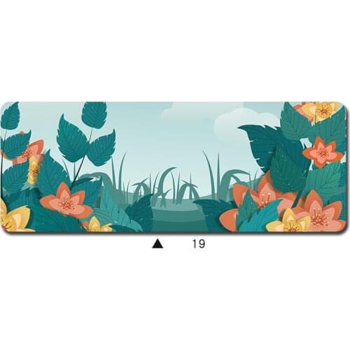 Tropical plant mouse pad gamer 900x400x2mm notbook mouse mat best gaming mousepad HD pattern pad mouse desk padmouse accessories