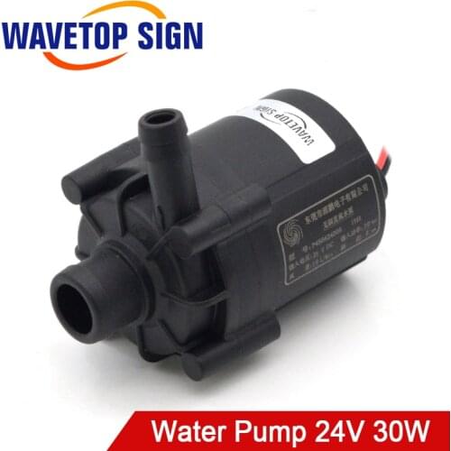 WaveTopSign Water Pump P4504 Voltage 24VDC Power 30W Flow Rate 10L/min for CW3000 CW5200 Water Chiller
