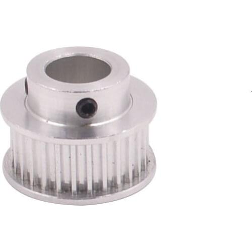 BF type 28 teeth 3M Timing Pulley Bore 5mm 6.35mm 8mm 10mm 12mm for HTD3M belt used in linear pulley 28Teeth 28T