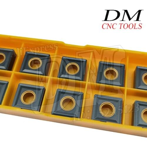 10pcs Square Boring Cutter Blade SNMG120408 UC5115 Lathe Blade SNMG432 Carbide Insert Cutting Tool Lathe Accessories