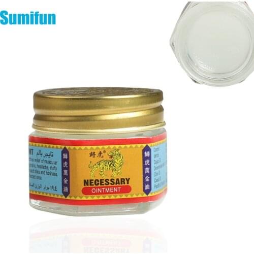 100% Original Tiger Balm Ointment Insect Bite Strength Pain Muscle Relieving Arthritis Joint Body Pain Thailand Painkiller P0154