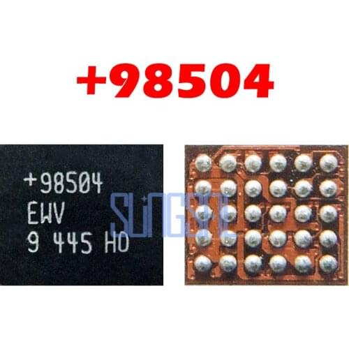 2pcs/lot +98504 MAX98504 98504EWV For samsug note 4 Charge ic Charging Chip