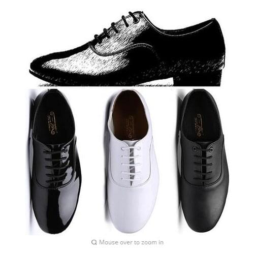 2017 Adult Dance Shoes Man Latin Tango Dance Shoes Man Hot Sale Brand Boys Dancing Ballroom Rumba Samba Bull Low Heel Hight 25mm