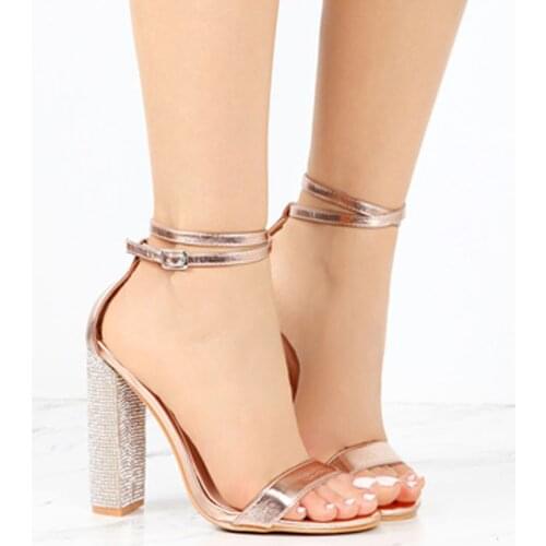 2021 Summer Fashion sandals Women high heels cross strap Sandals Summer Shoes Party Wedding Rhinestone Sexy High Sandals