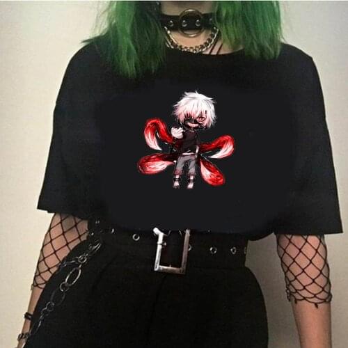 2021Japan Tokyo Ghoul Anime Kawaii T-shirts Men/women Tops